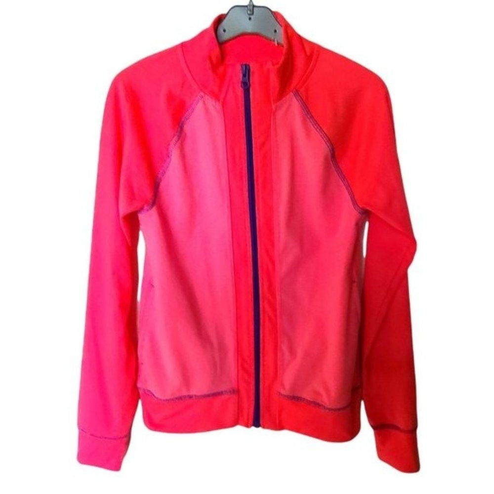 So Girls Pink Track Jacket size 10 Years Thumb Holes